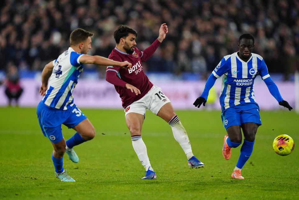 West Ham vs Brighton (02:30 – 31/12) | Xem lại trận đấu